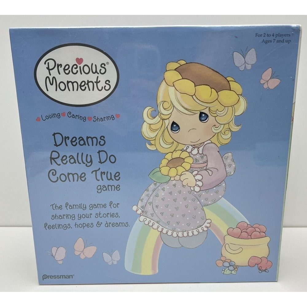 Precious Moments Dreams Really Do Come True Game 2003 Pressman SEALED NIB